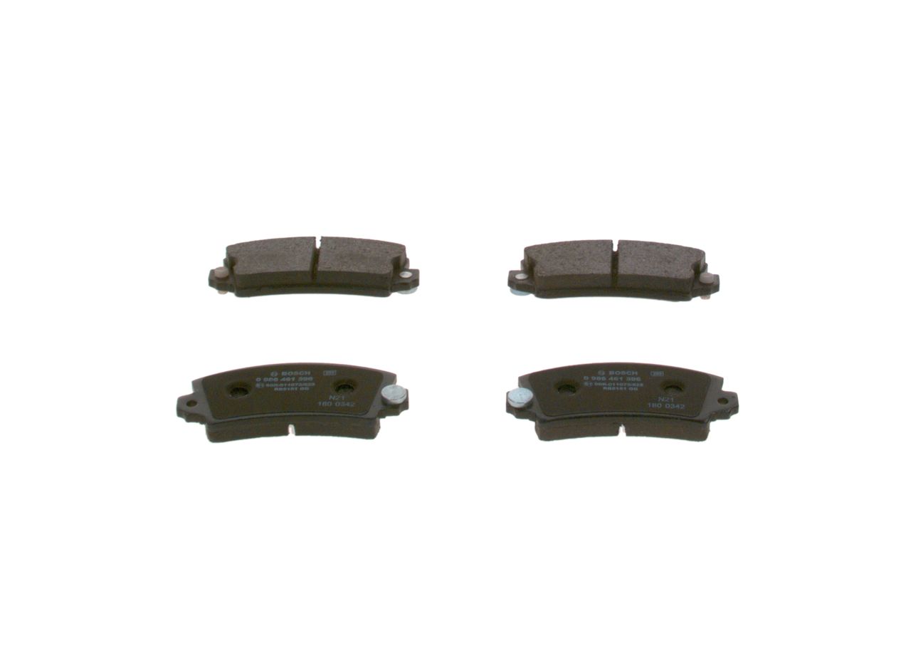 BOSCH 0 986 461 396 Brake pad set, disc brake