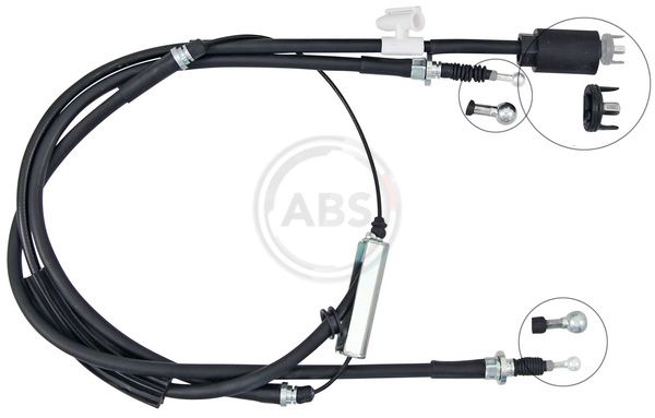 A.B.S. K19946 Cable pull, parking brake