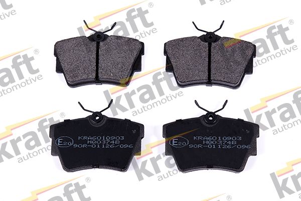 KRAFT AUTOMOTIVE 6010903 Brake pad set, disc brake