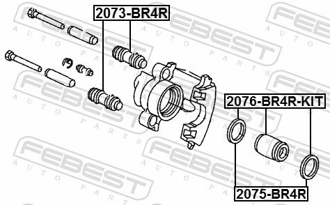 Repair Kit, brake caliper-1