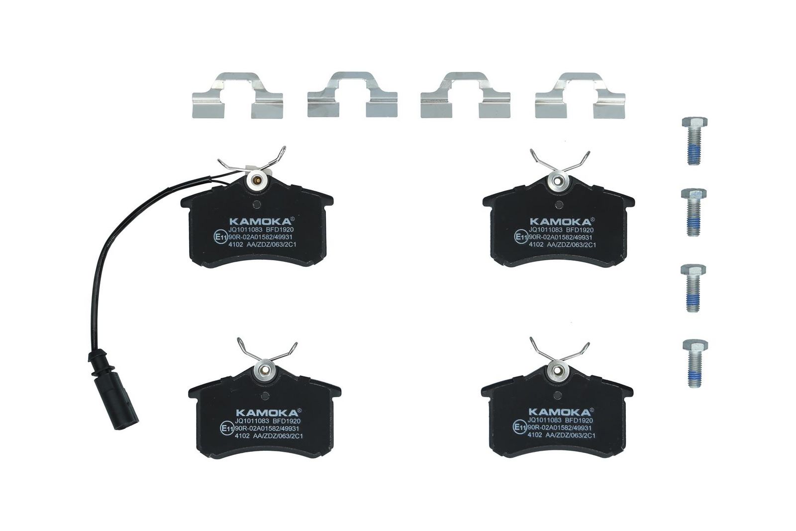 stabdžių trinkelių rinkinys, diskinis stabdys