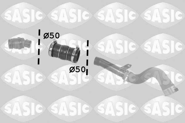 SASIC 3334028 Charge air hose
