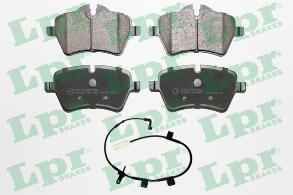 LPR 05P1485A Brake pad set, disc brake