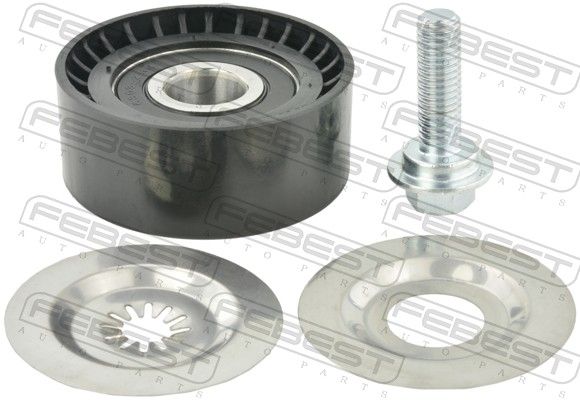 FEBEST 1088-J305 Deflection/guide pulley, v-ribbed belt