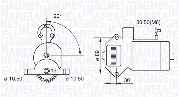 MAGNETI MARELLI 063280022010 Starter