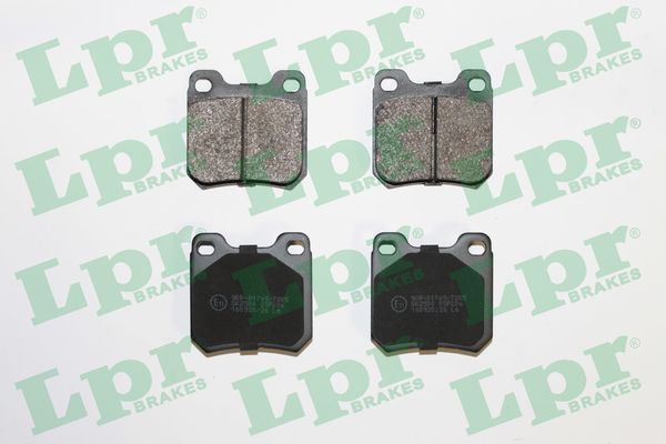 LPR 05P206 Brake pad set, disc brake