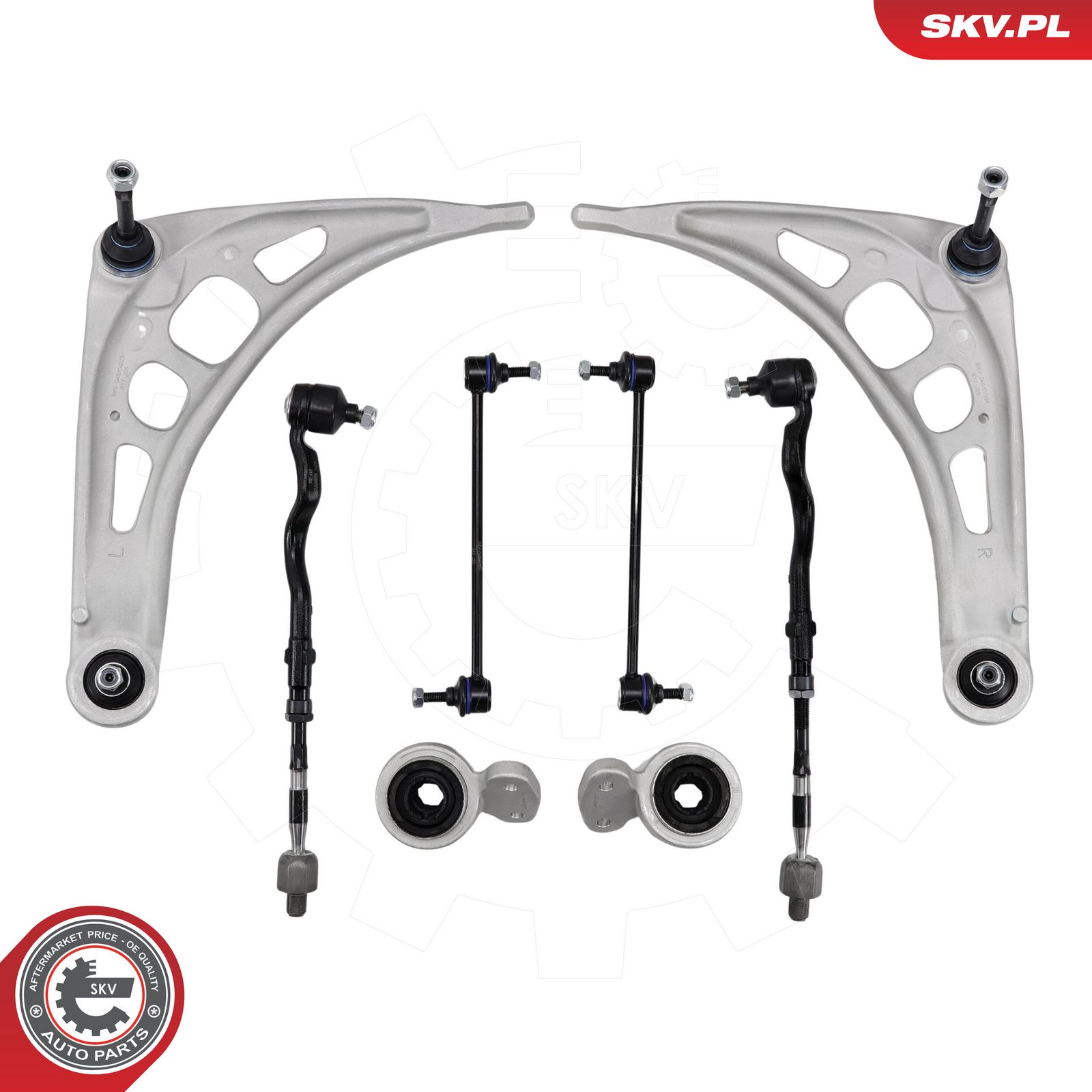 Control/Trailing Arm Kit, wheel suspension