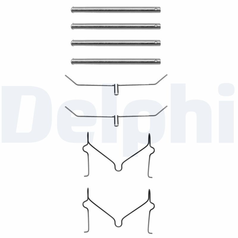 DELPHI LX0182 Accessory kit, disc brake pad