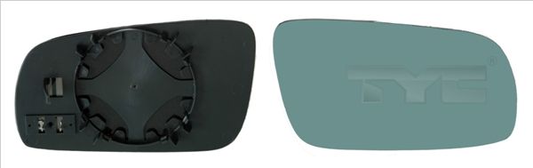 TYC 337-0255-1 Mirror glass, exterior mirror