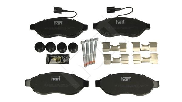 stabdžių trinkelių rinkinys, diskinis stabdys-1