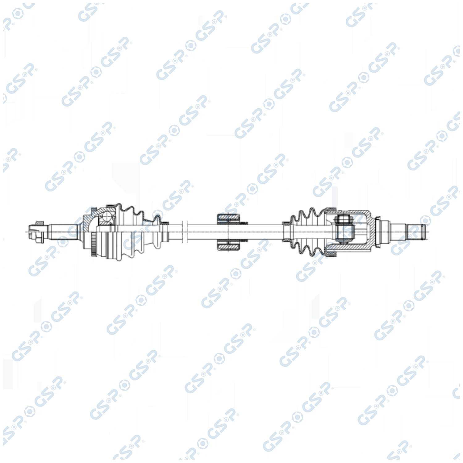 GSP 257728 Drive shaft