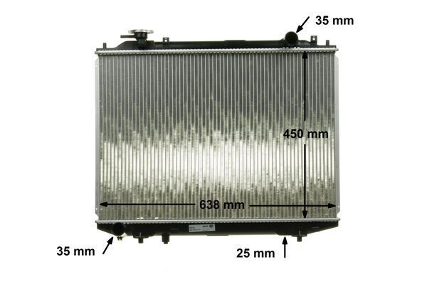 Radiator, engine cooling-9