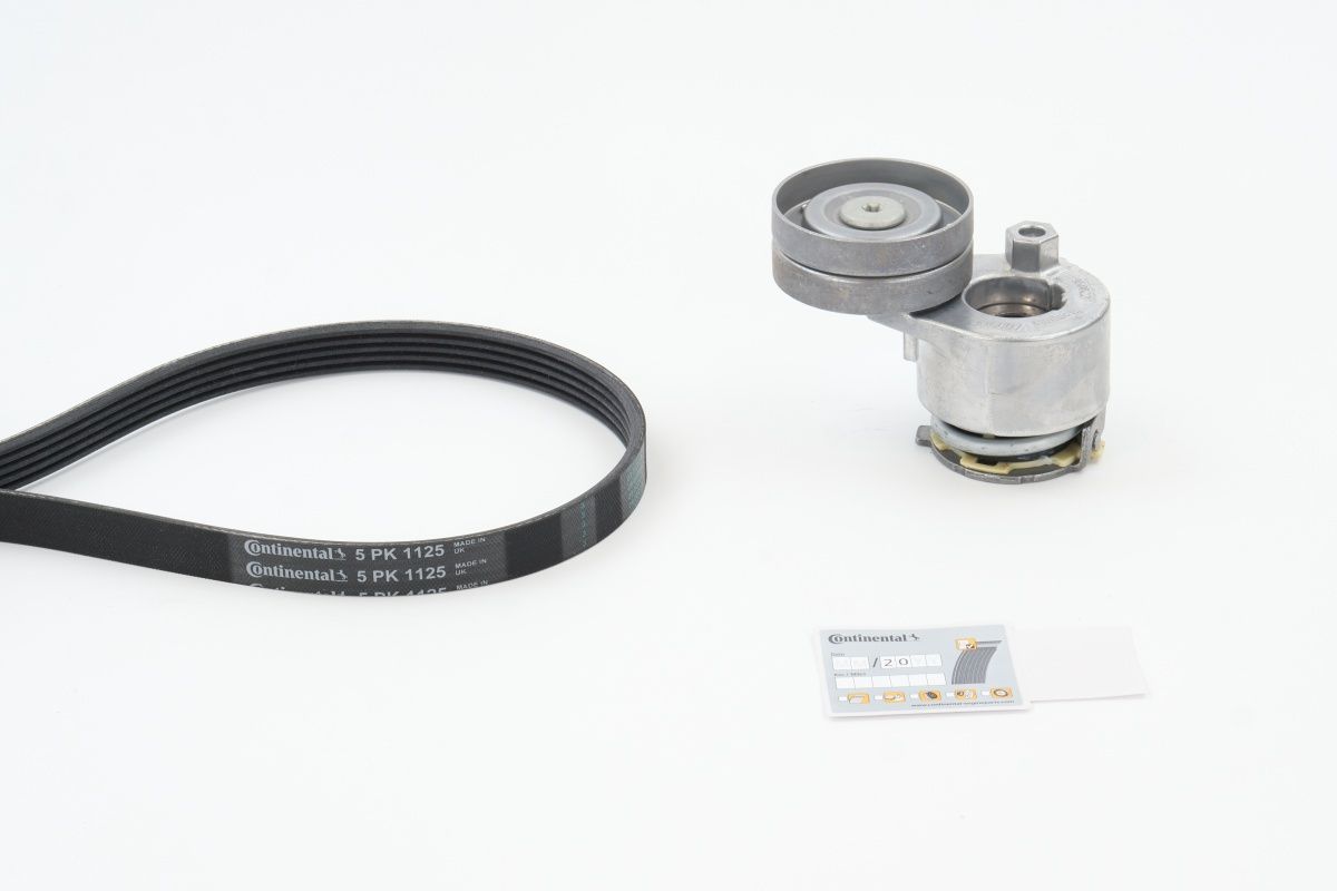 CONTINENTAL CTAM 5PK1125K1 V-ribbed belt set