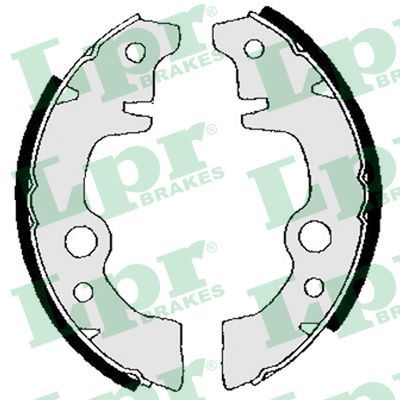 LPR 03010 Brake shoe set