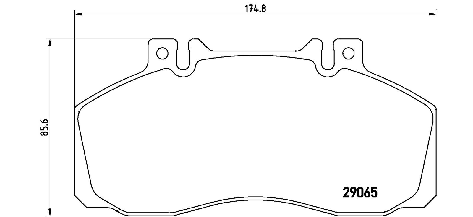 Brake Pad Set, disc brake-1