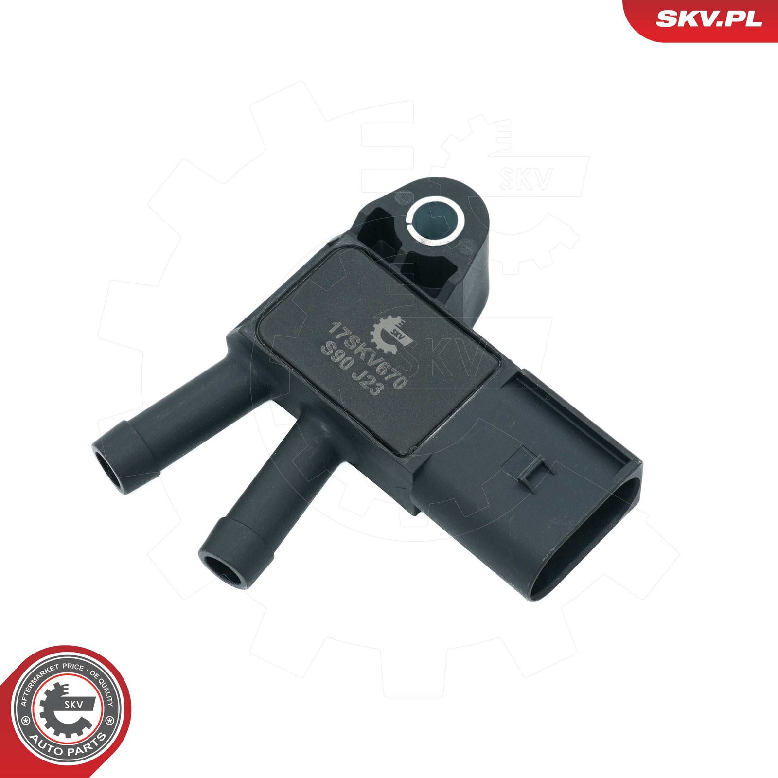 Sensor, exhaust pressure-4