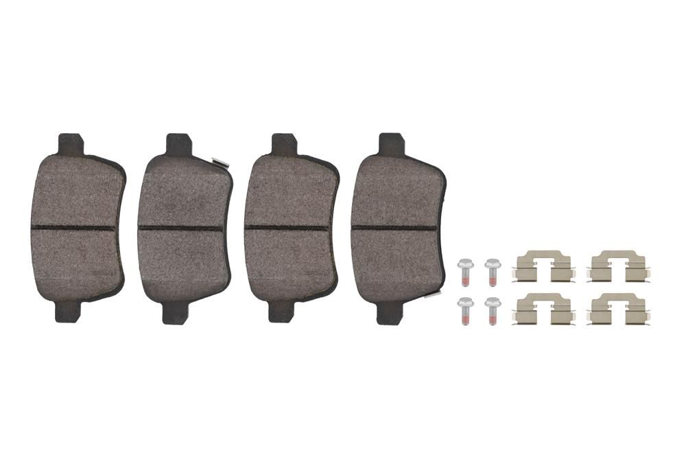 TOPRAN 208 805 Brake pad set, disc brake