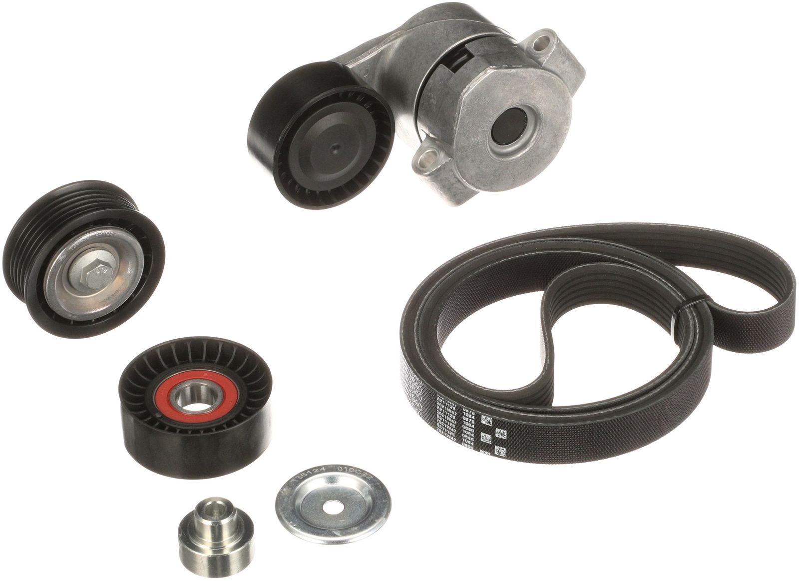 GATES K166PK1640 V-ribbed belt set