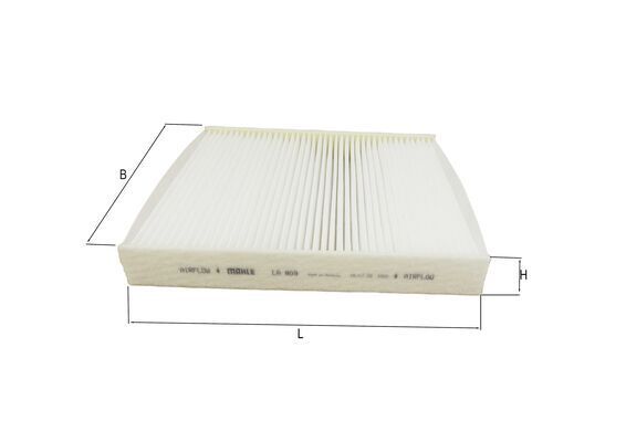 KNECHT LA 809 Filter, cabin air
