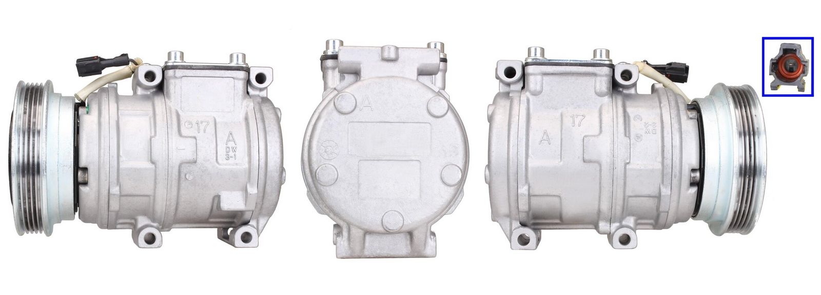 LUCAS ACP616 Compressor, air conditioning
