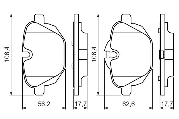 Brake Pad Set, disc brake-5