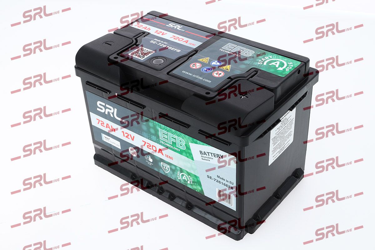 SRLINE SE-72616EFB Starter battery
