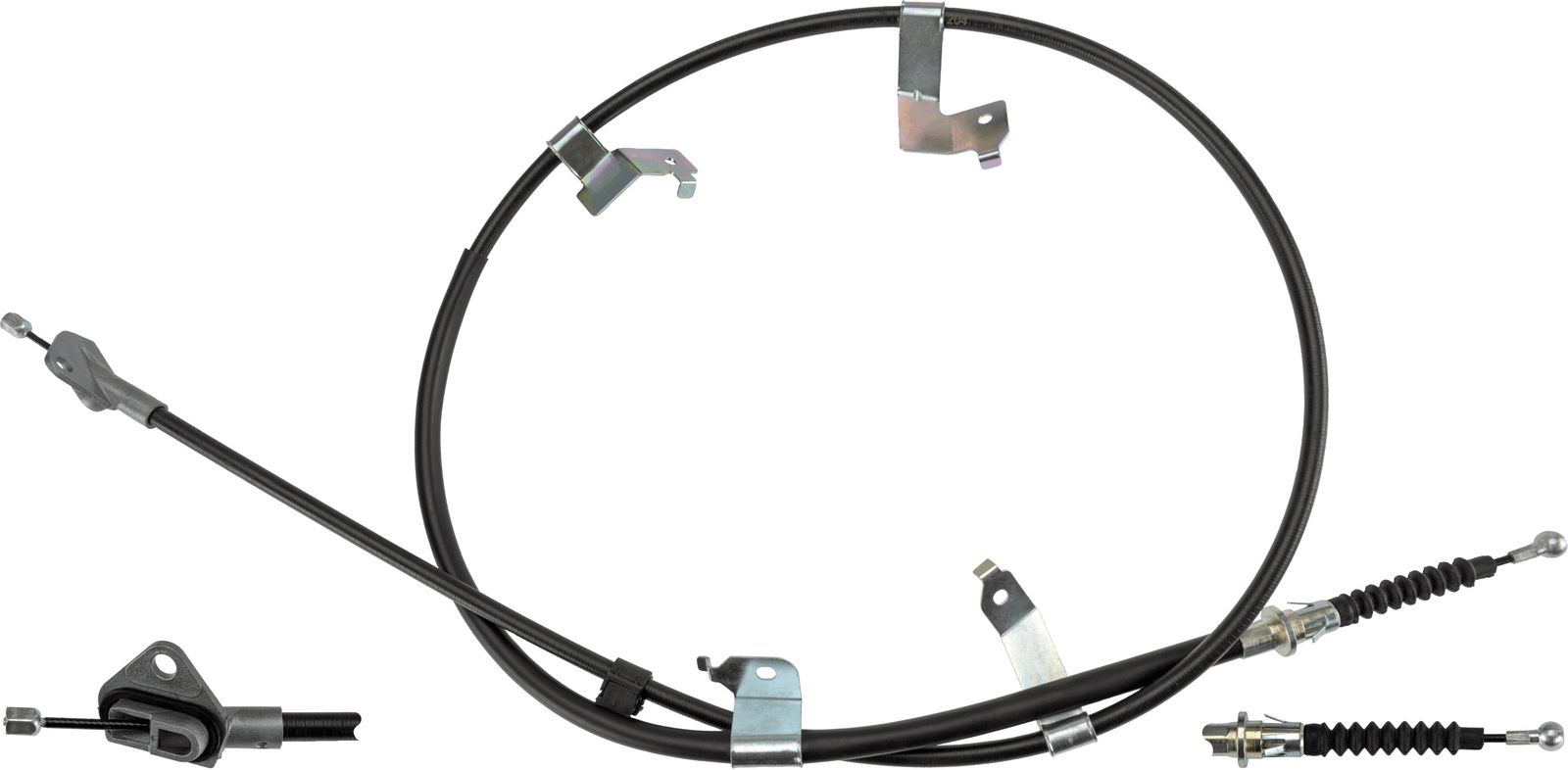 TRW GCH813 Cable pull, parking brake