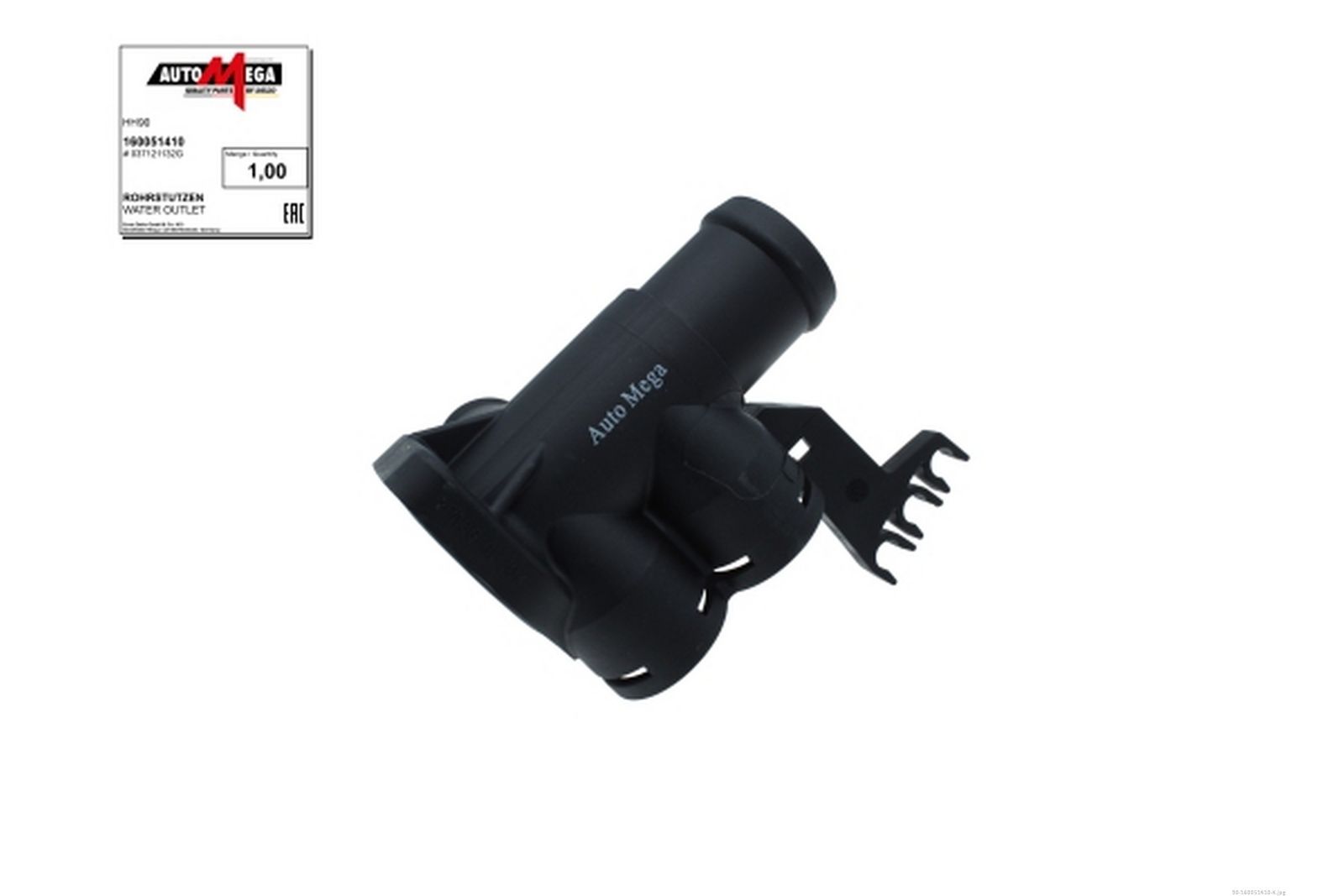 AUTOMEGA 160051410 Coolant flange