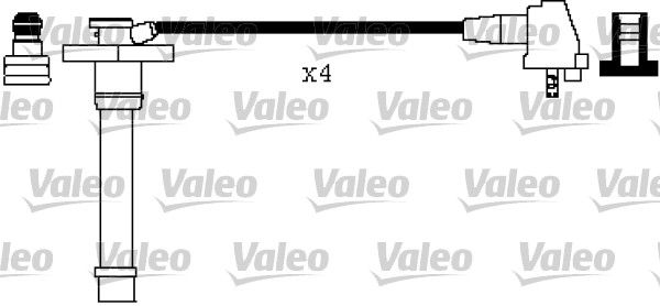 VALEO 346418 Ignition cable kit