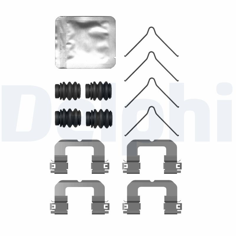 DELPHI LX0757 Accessory kit, disc brake pad