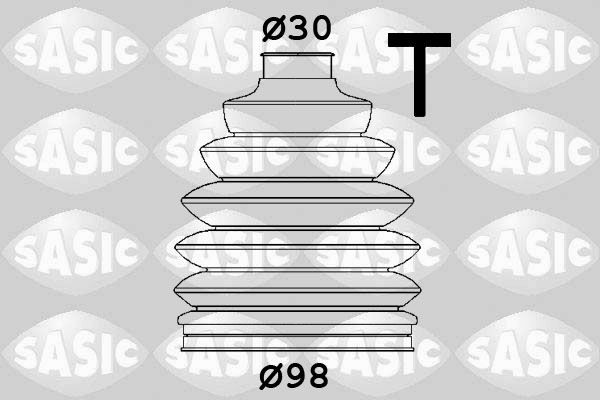 SASIC 1906174 Bellow kit, drive shaft