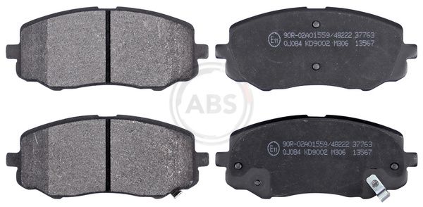 A.B.S. 37763 Brake pad set, disc brake