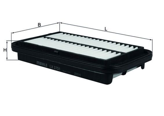 KNECHT LX 3751 Oro filtras