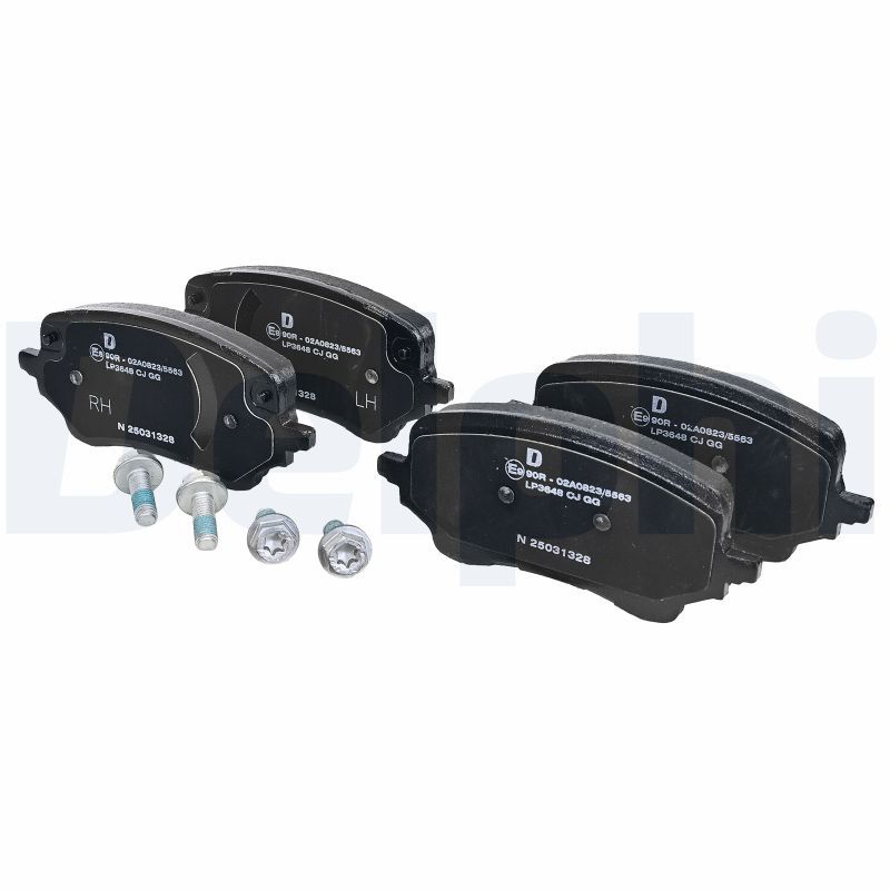 DELPHI LP3648 Brake pad set, disc brake