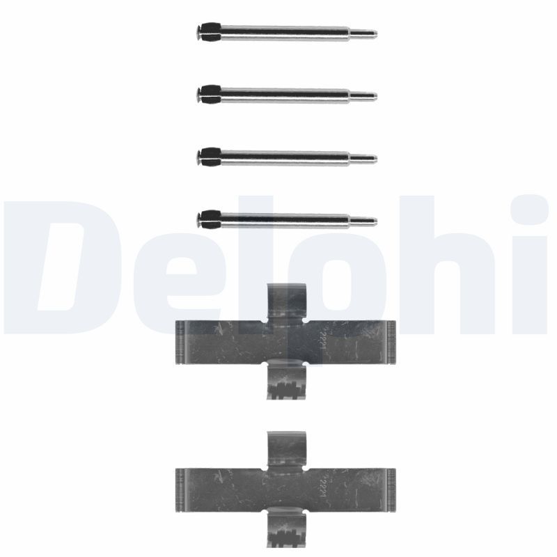 DELPHI LX0013 Accessory kit, disc brake pad