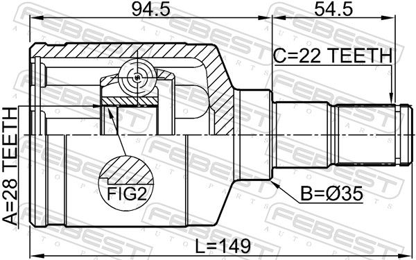 Joint Kit, drive shaft-1