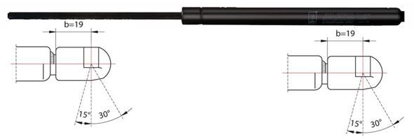 METZGER AUTOTEILE 2110231 Gas spring, bonnet