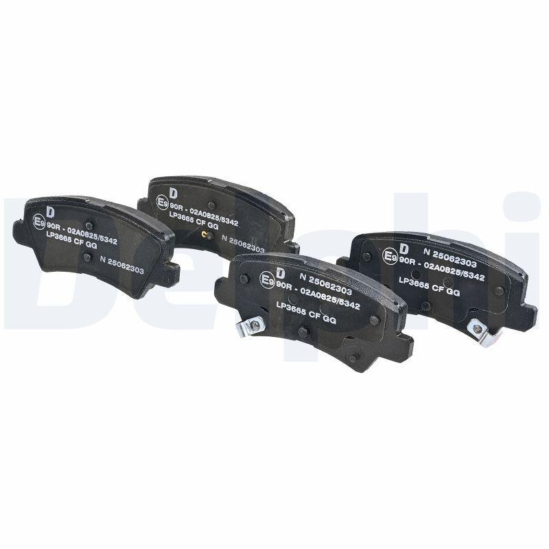 DELPHI LP3665 Brake pad set, disc brake