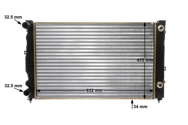Radiator, engine cooling-16