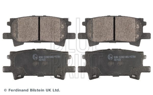 BLUE PRINT ADT342154 Brake pad set, disc brake