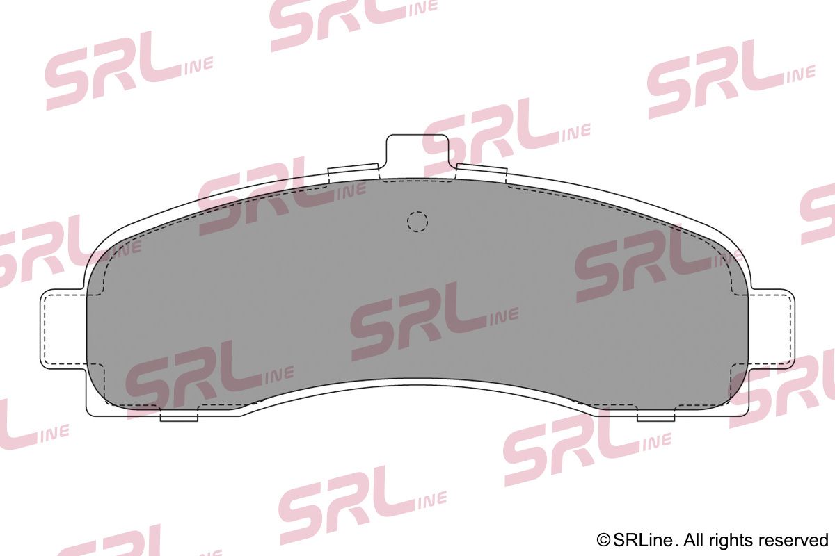 SRLINE S70-0144 Brake pad set, disc brake