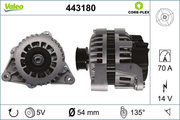 VALEO 443180 Alternator