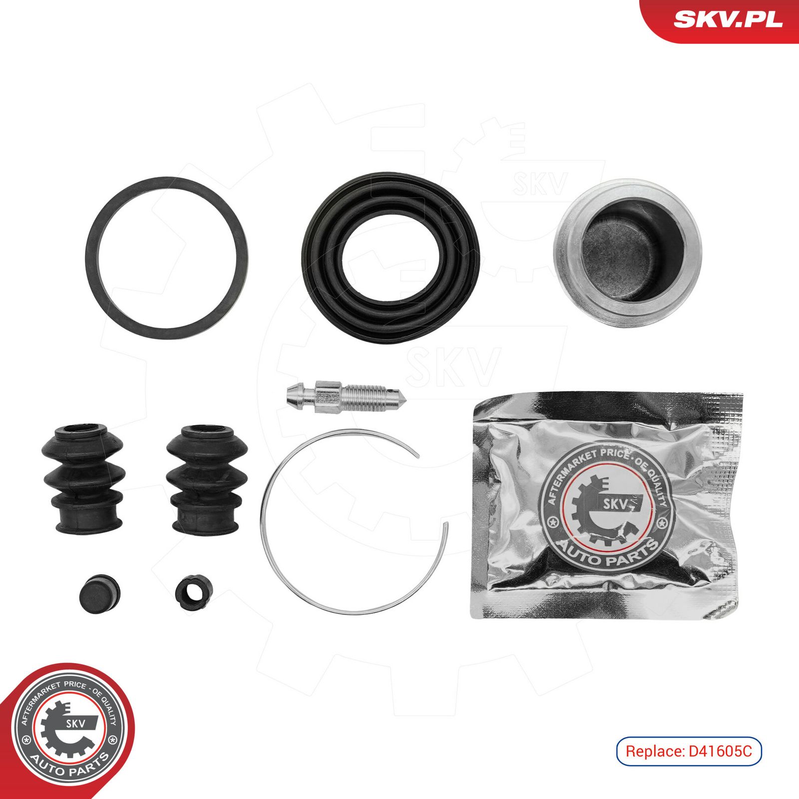 Repair Kit, brake caliper