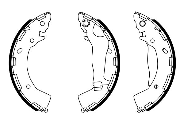 Brake Shoe Set-4