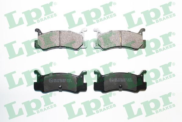 LPR 05P367 Brake pad set, disc brake