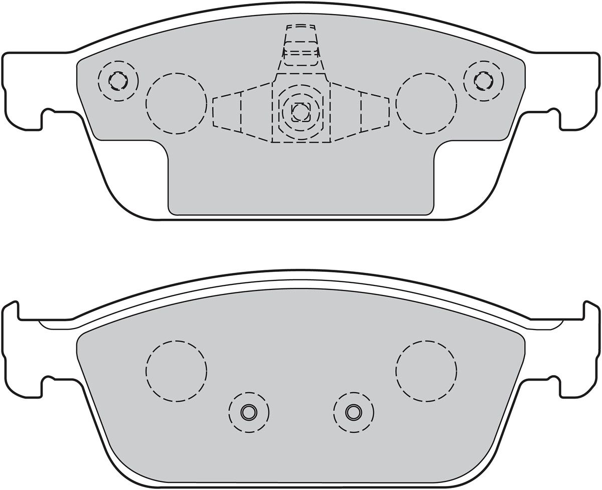 Brake Pad Set, disc brake-1