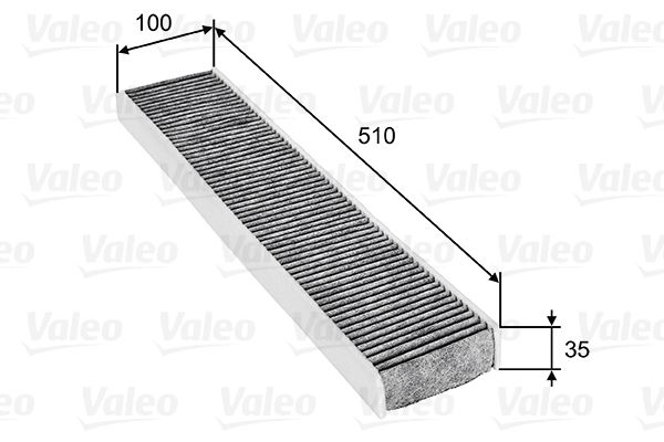 VALEO 698745 Filtras, salono oras