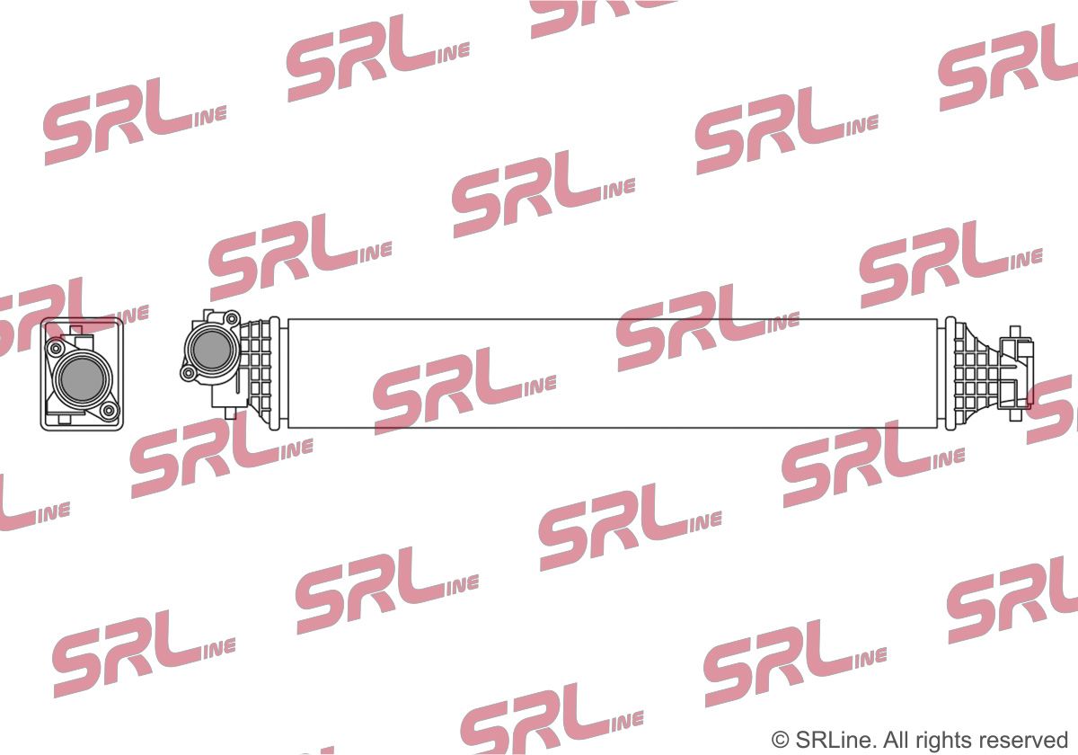 SRLINE 38C2J8-1 Charge air cooler