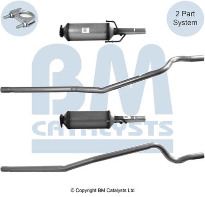 BM CATALYSTS BM11019 Soot/particulate filter, exhaust system