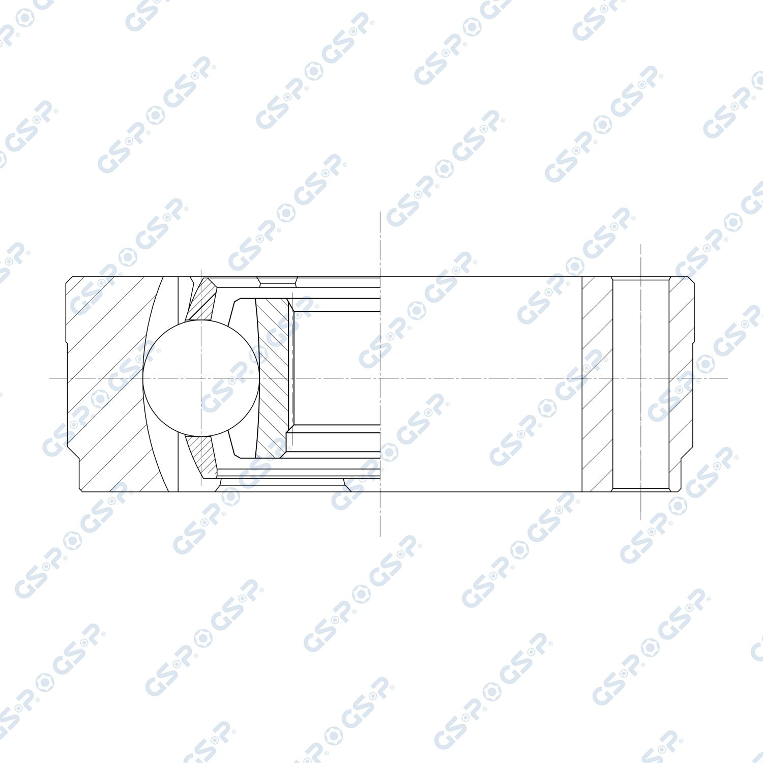 GSP 603019 Joint kit, drive shaft